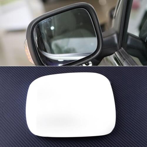 DWCX Heated Driver Side Wing Mirror Glass with Adhesive Backing Plate fit for Volvo XC70 XC90 2008 2009 2010