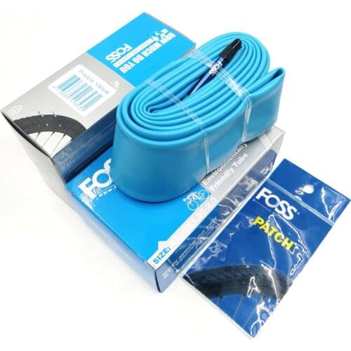 Foss 27.5 inch MTB Mountain Bike Inner Tube 650b 27.5*1.95-2.5 Schrader Preata Valve AV/FV Tube Patch Cycling Bicycle Tire Part