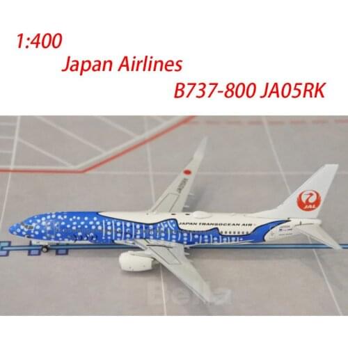 Diecast Airplane Model 1/400 Japan Airlines B737-800 JA05RK Super Transporter Static Display Adult Collection Alloy Plane Toy