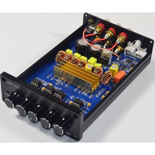 Nobsound YJ407 2.1 channel 50W*2+100W high power Bluetooth 5.0 with tone digital power amplifier TPA3116 chip with power supply