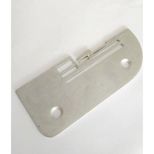 Domestic Serger Machine Parts Needle Plate Pfaff Toyota Viking White #11930 1250001-501