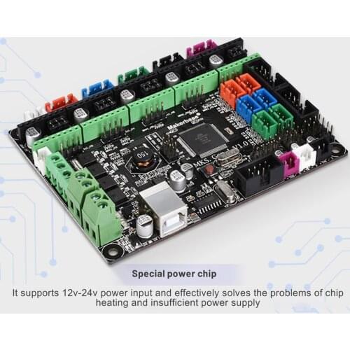 MKS GEN L V2.1 3D printer control panel mainboard diy starter parts support TMC2208 2209 drv8825 TMC2130 a4988 dual Z axis