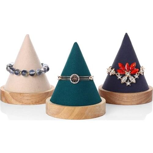 Cone Shape Bracelet Anklet Jewelry Display Holder Storage Rack Showing Stand