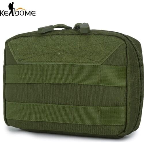 Portable Military Tactical Bag Waist Bags MOLLE EDC Utility Tools Pouch Army Fanny Blaso Hunting Camping Fishing Sports XA199D