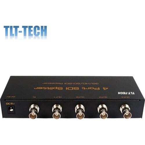 SD/HD/ 3G SDI 1x8 SDI Splitter 1080P one input 8 outputs