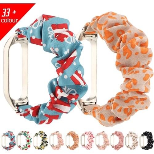 Women Band for Xiaomi Mi Strap 5 4 3 Elasticit Wristband Bracelet Replacement for Xiaomi Band 4 MiBand 5 4 3 Wrist Cloth Strap