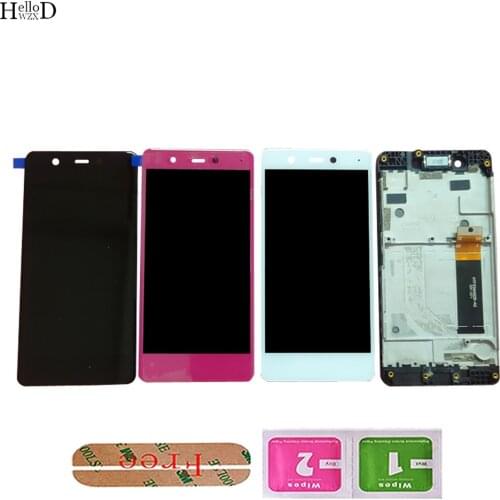 LCD Display Touchpad For Rakuten Mini LCD Display With Touch Screen Sensor Digitizer Full Assembly Frame Tools