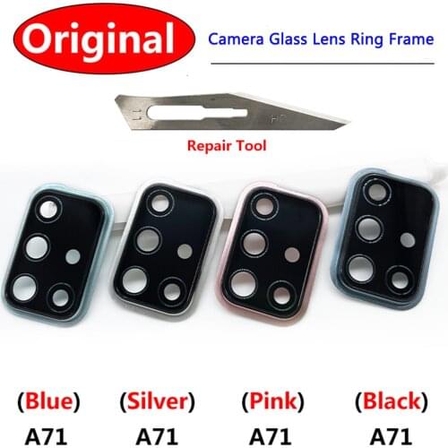 Rear Back Camera Glass Lens Cover With Frame Holder For Samsung Galaxy S9 S9+ S9 Plus Replacement Parts