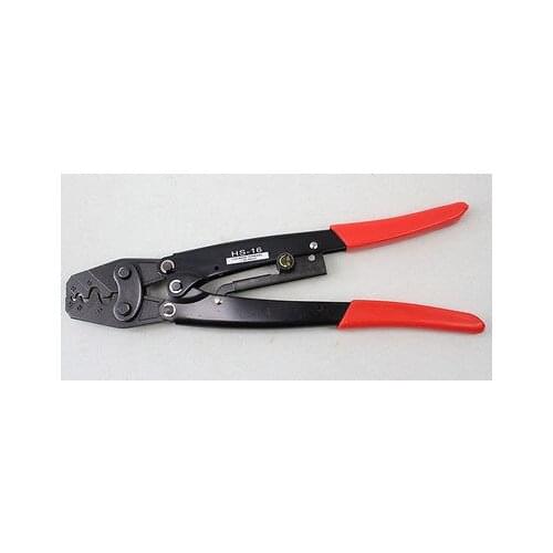 Ratchet terminal crimper for non-insulated HS-16 QC