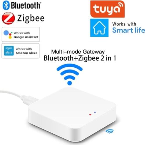 Tuya Bluetooth+ ZigBee 3.0 Smart Hub, Wireless Gateway Bridge For App Voice Remote Control, Work With Alexa Google Home Assistat