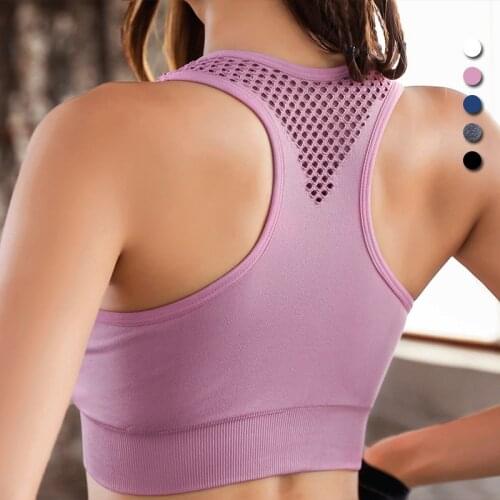 Women Push Up Seamless Sports Bra Workout Female Sport Top Crop Fitness Bh Active Wear For Yoga Gym Brassiere Womens Sportswear