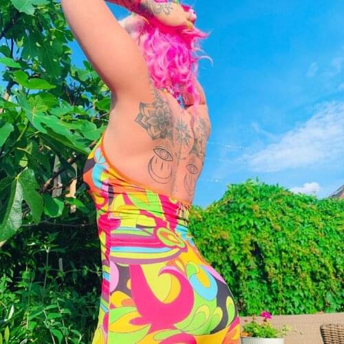 Y2k Retro Bandana Print Fitted Strap Dress Womens Vintage Print Semi-Sheer Sheath Dress Fashion Bodycon Mini Slip Dress