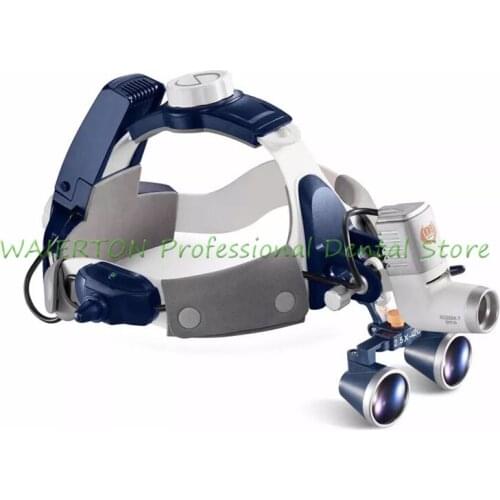 5W LED Surgical Head Light dental Lamp All-in-Ones Headlight with loupes 2.5X , 3.5X