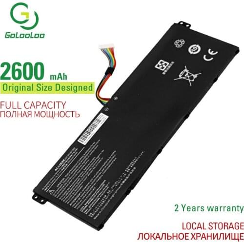 Golooloo 15.2v 2600mAh laptop battery for Para ACER Aspire E3-111/112/112M ES1-311-C5PG/411-C7K0/421-239N/421-28W8/ 431-C1EL