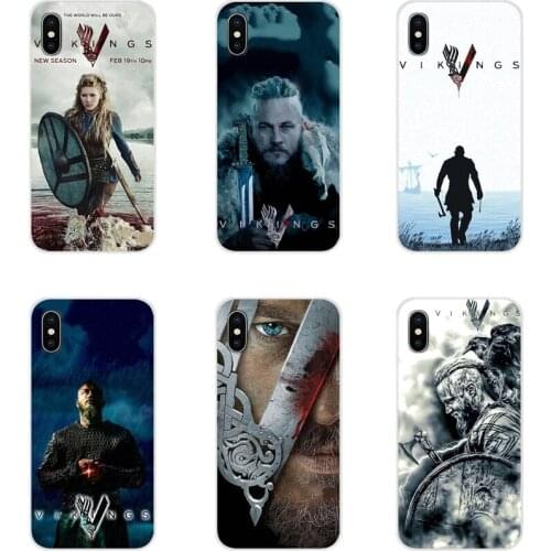 For Samsung A10 A30 A40 A50 A60 A70 Galaxy S2 Note 2 3 Grand Core Prime Accessories Skin Case popular TV Vikings Ragnar Lothbrok