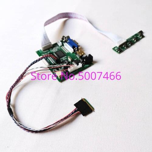 For LP156WH2 (TL)(A1)/(TL)(B1)/(TL)(AE)/(TL)(H2) 40-Pin VGA+2AV 1366*768 WLED LVDS LCD panel display control drive card kit