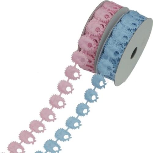 Baby boy girl feet feeder Ribbons For Party Birthday Wedding DIY Crafts Gift Packing Belt decoration Sewing Handmade Wrapping Wh