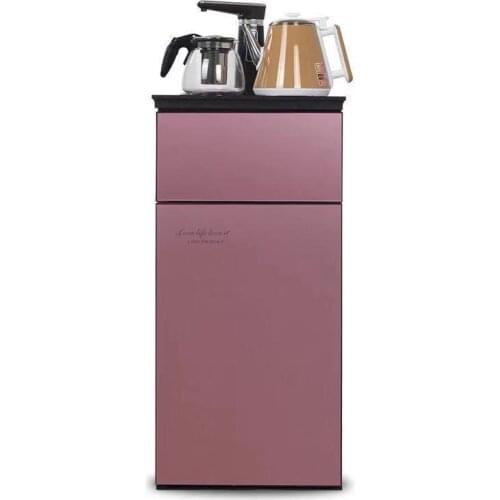 Warm Type Multi-function Vertical Water Dispenser Straight Drink Machine Household Electric Kettle Is Hot Rose Gold Champagne