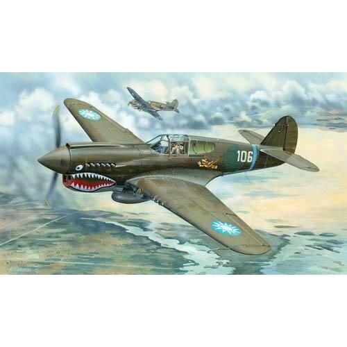 Trumpeter 02269 1/32 P-40E Warhawk Model Aircraft Kit