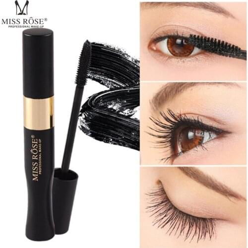 Non-tardiness waterproof anti-sweat mascara thick curling natural makeup mascara