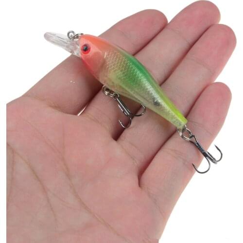 Floating Minnow fishing lure Wobblers 6.5cm 4.8g Crankbait Hard Artificial Bait Trout Pike Carp Fishing 3D Eyes pesca