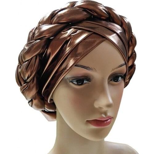 Muslim Turbans Caps For Women Braid Plain Inner Hijab Head Wraps Beanie Headscarf Elegant Islam Muslim Fashion Hijab Scarf Caps