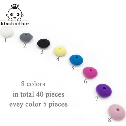 DIY Silicone Baby Teething Necklace Kit Free Storage Case Included Perfect Baby Shower Gift Food Grade Teething Wooden Beads