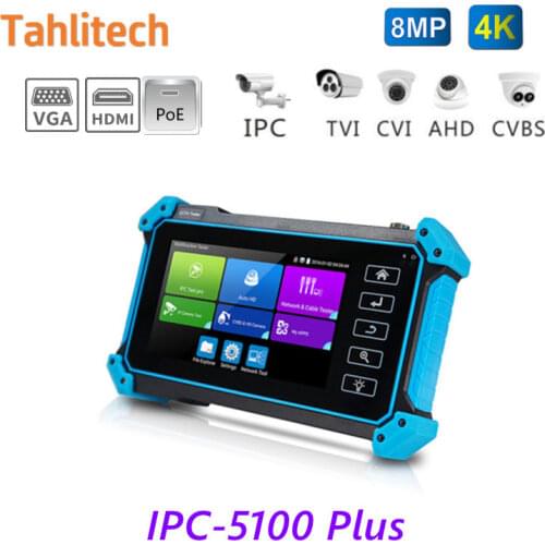TT-IPC5100 Plus 4K IP cam CVI TVI AHD Analog ip camera test 4K HD input HD CCTV Tester ip camera tester hikvision dahua camera