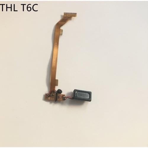 THL T6C Used USB Charge Board to Motherboard FPC +Loud Speaker For THL T6C MTK6580 Quad Core 5.0 inch 854x480 Smartphone