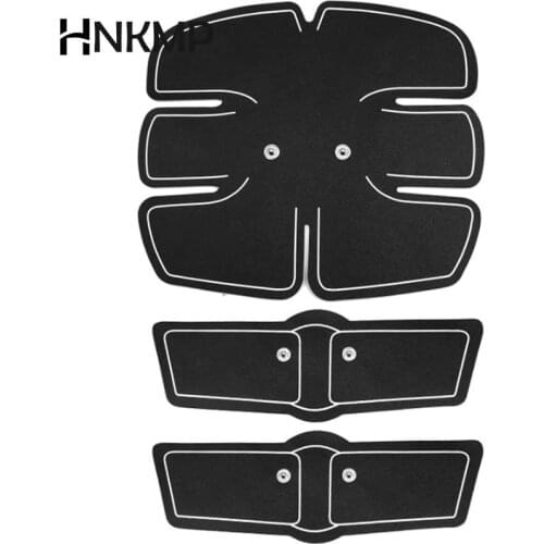 Abdominal Muscle Exerciser Trainer Smart ABS Stimulator Fitness ABS Electrode Stickers Pad Body Slimming Massager Unisex