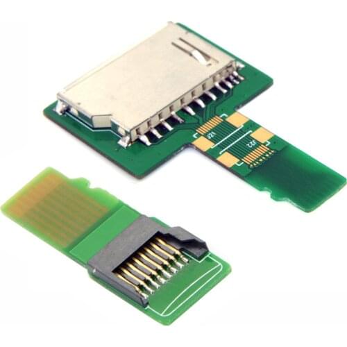 Xiwai M to F 1Set SD TF Card Socket Female to Micro-SD TF Male Memory Card Kit Extension Adapter Testing Tools Extender