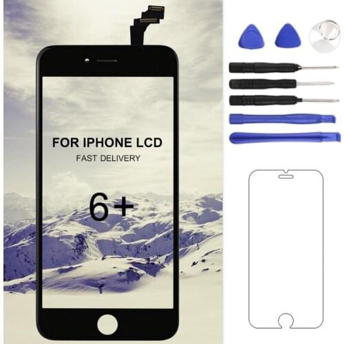 100% Tested Phone Replacement LCD For iphone 6 plus with Touch Screen Digitizer Assembly LCD Screen For iphone 6 plus Display
