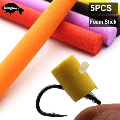 5PCS Carp Fishing Accessories Carp Baits EVA Foam Sticks Imitation Bait Pop Up Boilies For Carp Chod Zig Rigs Fishing Accessorie