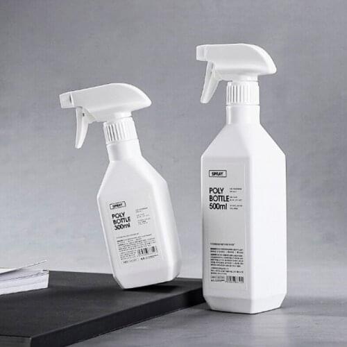 Household Portable Spray Bottle 500ML Cleaning Spray Bottle Refillable Liquid Sprayer Household Disinfection Cleaning Bottle
