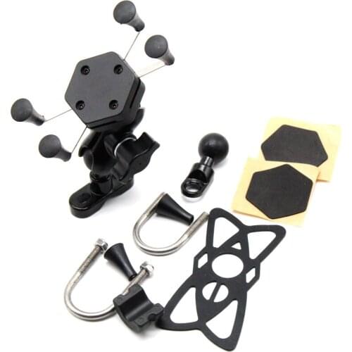 For Aprilia NA Mana 80/GT, SL 750 Shiver, SMV 750 Dorsoduro Motorcycle GPS Navigation Frame Mobile Phone Mount Bracket