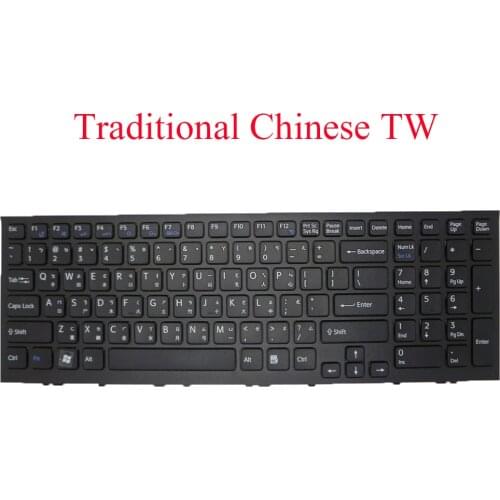 Laptop TW Keyboard For SONY VPC-EH VPCEH VPCEH18FW VPCEH28FW VPCEH38FW 9Z.N5CSQ.202 148970821 AEHK1800110 Traditional Chinese