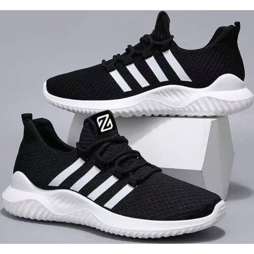 Fashion Men Sneakers Mesh Casual Shoes Lac-up Mens Shoes Casual Lightweight Vulcanize Shoes Walking Sneakers Zapatillas Hombre