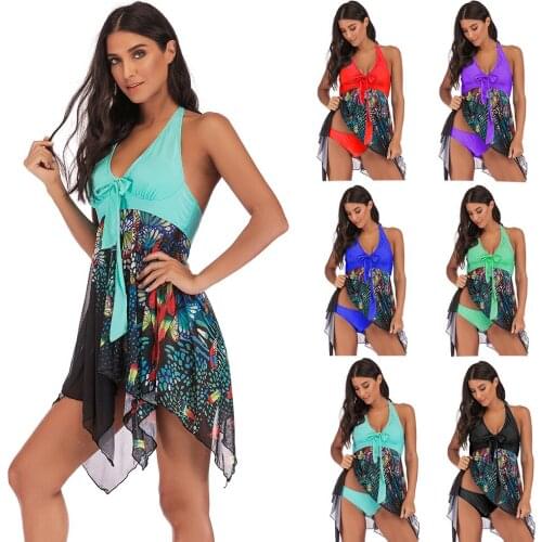 Swimming Suit For Women Tankini Swimsuits Women Brazilian Bikini Swim Suit XXXXXL Summer Beach Wear Solid Plus Size Swimwear