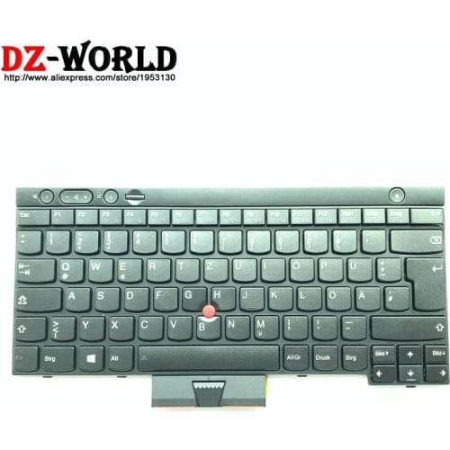 DE German Keyboard for Lenovo Thinkpad L430 L530 T430 T430i T430S T530 T530i W530 X230i X230 Tablet Germany Tastatur 04X1213