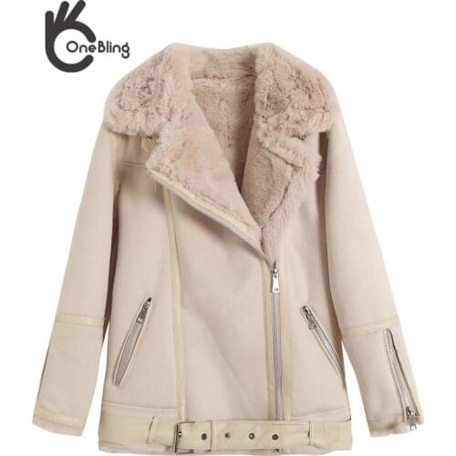ONEBLING Women's Suede Jackets