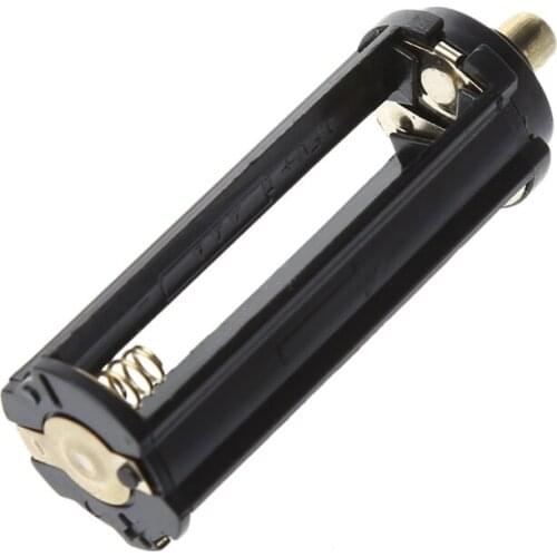 OOTDTY New Cylindrical Type Plastic Battery Holder For 3x AAA To 18650 Battery Converter 2018 High Qulity