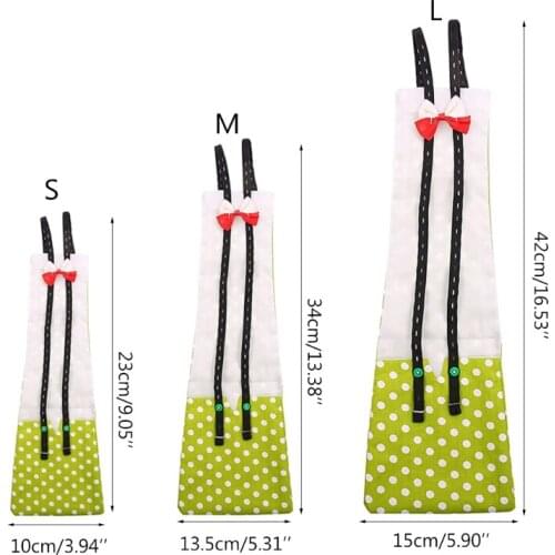 Adjustable Cloth Diaper Washable Reusable Cute Bowknot Nappy Costume for Farm Pet Goose Duck Chicken Poultry