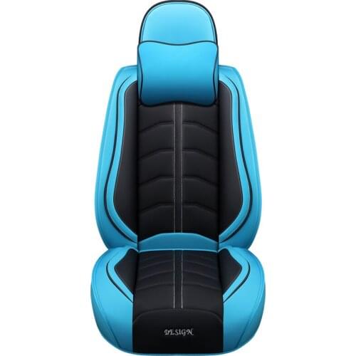 Luxury leather Car Seat Cover,Universal Seat Car-Styling For Volkswagen Beetle CC Eos Golf Passat Tiguan sharan High-fibe