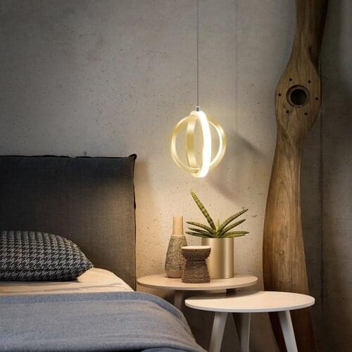 Modern Pendant Lights Lamp Indoor Lighting Chandelier Nordic for Bedside Dining Room Stairs Led Porch Hallway Bedroom Decoration