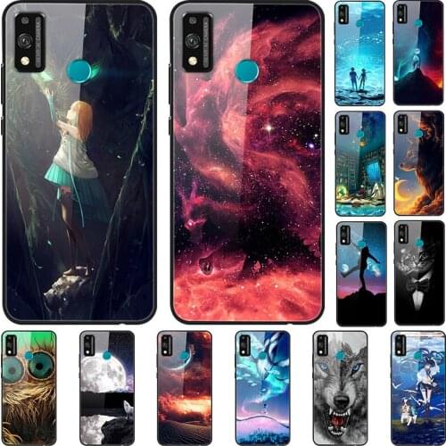 Glass Case For Honor 9X Lite Phone Case Phone Shell Fitness Back Cover Series 3