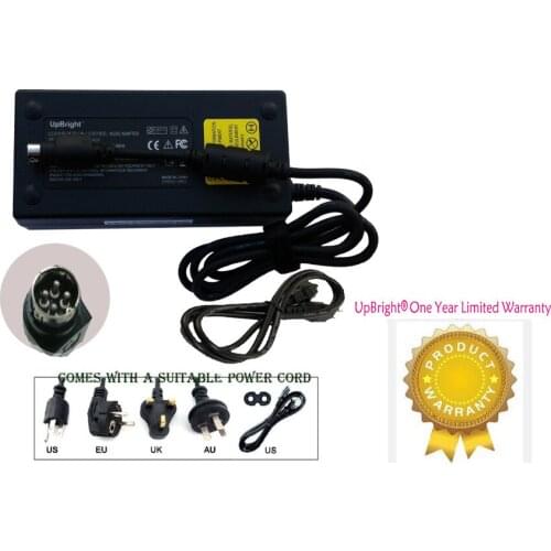 UpBright NEW 4-Pin AC / DC Adapter For Chicony A12-230P1A A12230P1A REV: X01 UP/N: A230A3L A230A003L ( Not 4 Hole Female plug)