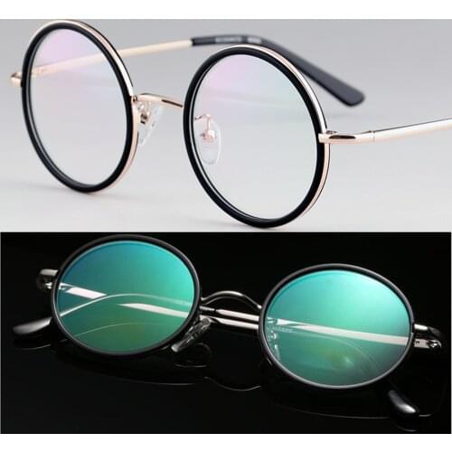 SCOBER = VINTAGE 40S Round UPPER CLASS Senators Antireflection Coated Reading Glasses Titanium Alloy Spectacles +0.75 +1 TO +4