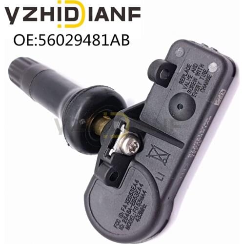 1x 56029481AB Car Tire Pressure Sensor Monitoring System Sensor For Chrysler- JEEP- GRAND- CHEROKEE- LIBERTY- RAM 1500 433Mhz