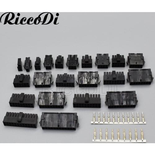 2x2/3/4/5/6/7/8/9/10/11/12Pin 14/16/18/20/22/24Pin 3.0mm Pitch Terminal/Housing/Pin Header Wire Connector