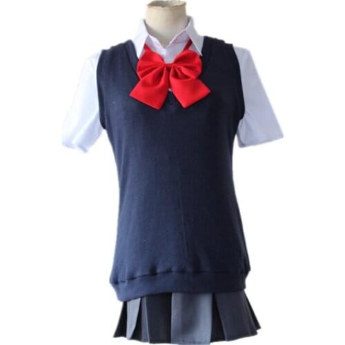 Brdwn Scums Wish Womens Yasuraoka Hanabi Cosplay Costumes Sailor Suit School Uniform